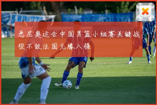 悉尼奥运会中国男篮小组赛关键战役不敌法国无缘八强